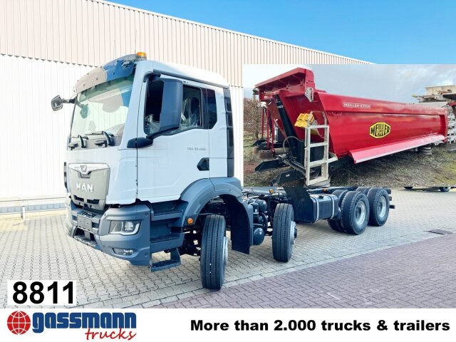 MAN TGS 35.480 8x6H BL CH, HydroDrive, Navi, Meiller - Demper: slika 1 MAN TGS 35.480 8x6H BL CH, HydroDrive, Navi, Meiller - Demper: slika 1