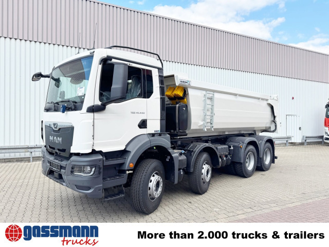 Nov Tovornjak-šasija MAN TGS 41.440/480 8x4 BB, Mulde ca. 16m³ mit: slika 8