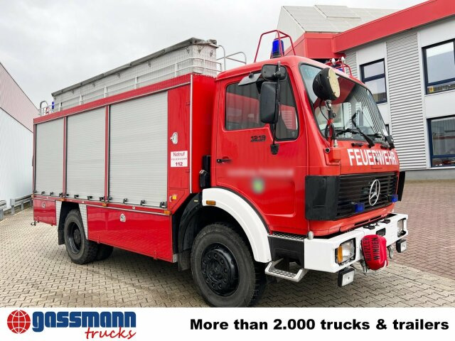 Gasilsko vozilo Mercedes-Benz 1219 AF 4x4, Rüstwagen, Seilwinde,: slika 10