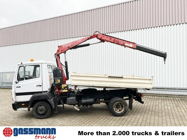 Tovornjak prekucnik, Tovornjak z dvigalom Mercedes-Benz 811 K 4x2 mit Kran Fassi F65A.21 (BJ.2009): slika 14