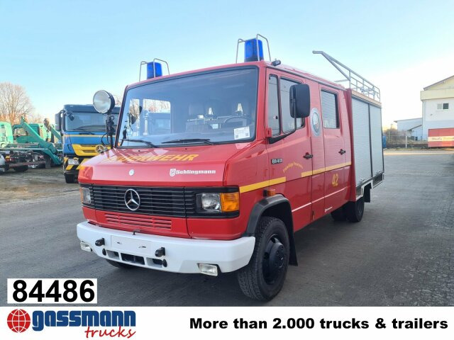 Mercedes-Benz 814 D 4x2 Doka, LF 8/6 - Gasilsko vozilo: slika 1 Mercedes-Benz 814 D 4x2 Doka, LF 8/6 - Gasilsko vozilo: slika 1
