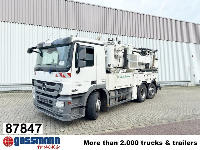 Mercedes-Benz Actros 2536 L 6x2, Müller Saug- und Spülwagen - Vozilo za pometanje: slika 1 Mercedes-Benz Actros 2536 L 6x2, Müller Saug- und Spülwagen - Vozilo za pometanje: slika 1