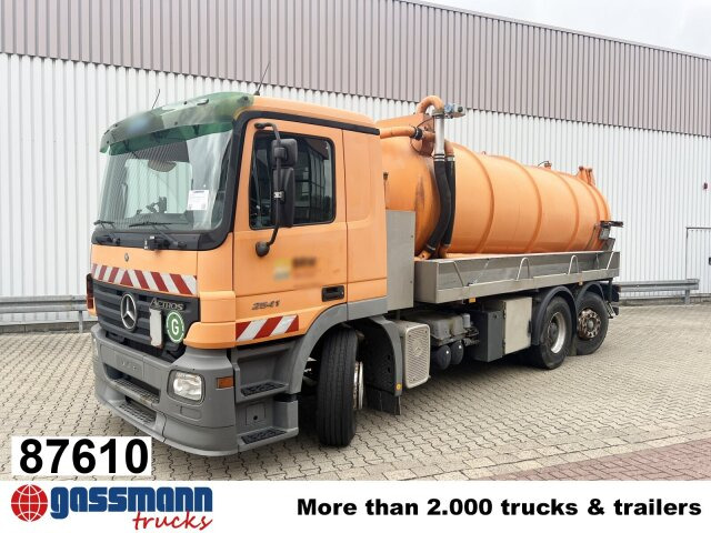 Mercedes-Benz Actros 2541 L 6x2, Lenkachse, Küller Saug- und - Vozilo za pometanje: slika 1 Mercedes-Benz Actros 2541 L 6x2, Lenkachse, Küller Saug- und - Vozilo za pometanje: slika 1