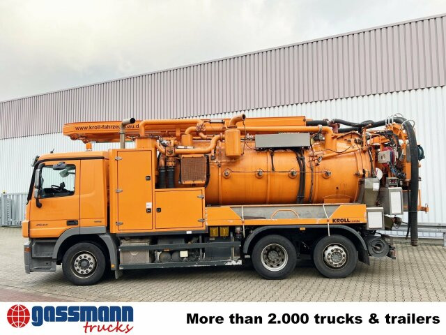 Mercedes-Benz Actros 2544 L 6x2, Lenkachse, Kroll - Vozilo za pometanje: slika 3 Mercedes-Benz Actros 2544 L 6x2, Lenkachse, Kroll - Vozilo za pometanje: slika 3