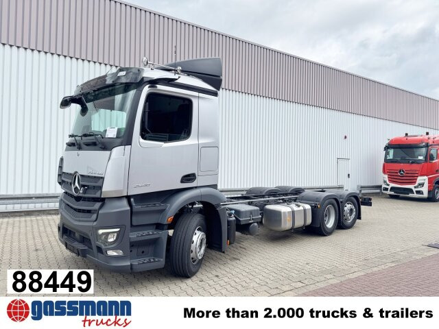 Mercedes-Benz Actros 2546 L 6x2, Retarder, Lenk-/Lift, LED, - Tovornjak-šasija: slika 1 Mercedes-Benz Actros 2546 L 6x2, Retarder, Lenk-/Lift, LED, - Tovornjak-šasija: slika 1
