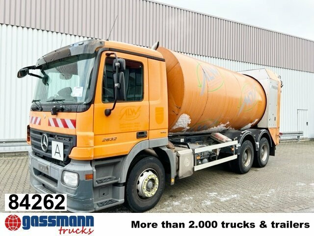 Mercedes-Benz Actros 2632/41 6x4, FAUN Rotopress 520, - Smetarski tovornjak: slika 1 Mercedes-Benz Actros 2632/41 6x4, FAUN Rotopress 520, - Smetarski tovornjak: slika 1