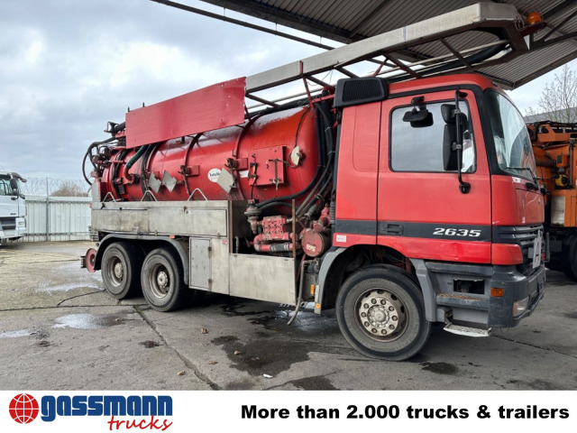 Mercedes-Benz Actros 2635 6x4, Kutschke Saug- und Spülwagen - Vozilo za pometanje: slika 2 Mercedes-Benz Actros 2635 6x4, Kutschke Saug- und Spülwagen - Vozilo za pometanje: slika 2
