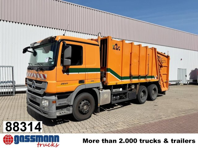 Mercedes-Benz Actros 2641/48 L 6x4, Haller M21X2C, Zöller - Smetarski tovornjak: slika 1 Mercedes-Benz Actros 2641/48 L 6x4, Haller M21X2C, Zöller - Smetarski tovornjak: slika 1