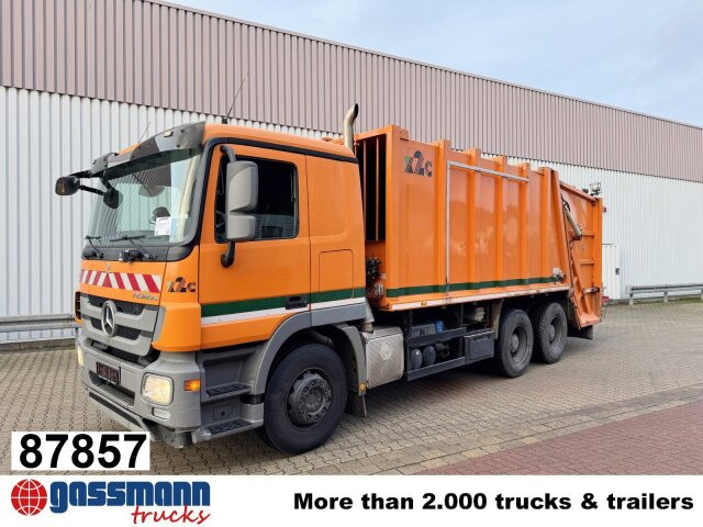 Mercedes-Benz Actros 2641/48 L 6x4, Haller M21X2C, Zöller - Smetarski tovornjak: slika 1 Mercedes-Benz Actros 2641/48 L 6x4, Haller M21X2C, Zöller - Smetarski tovornjak: slika 1