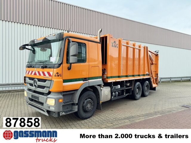 Mercedes-Benz Actros 2641/48 L 6x4, Haller M21X2C, Zöller - Smetarski tovornjak: slika 1 Mercedes-Benz Actros 2641/48 L 6x4, Haller M21X2C, Zöller - Smetarski tovornjak: slika 1