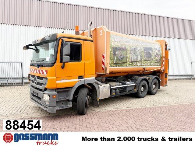 Mercedes-Benz Actros 2641/48 L 6x4, Seilabroller, Haller - Smetarski tovornjak: slika 1 Mercedes-Benz Actros 2641/48 L 6x4, Seilabroller, Haller - Smetarski tovornjak: slika 1