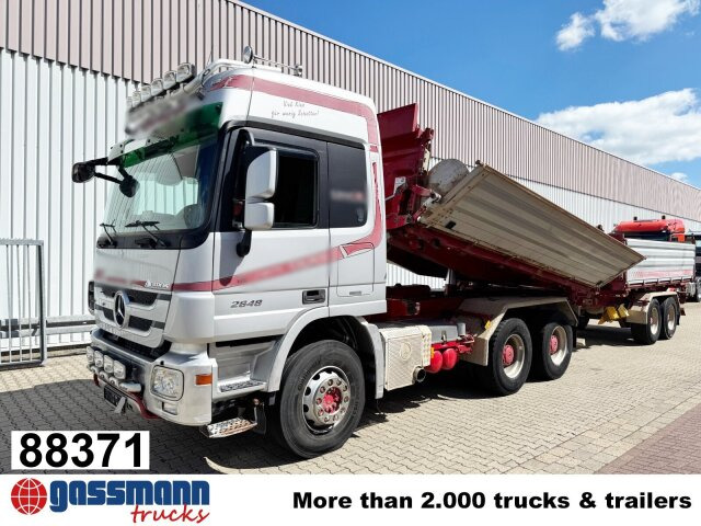 Mercedes-Benz Actros 2648 LK 6x4, Retarder, Bordmatik, - Tovornjak prekucnik: slika 1 Mercedes-Benz Actros 2648 LK 6x4, Retarder, Bordmatik, - Tovornjak prekucnik: slika 1