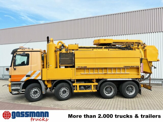 Mercedes-Benz Actros 3243 K 8x4/4, Müller Saug- und - Vozilo za pometanje: slika 3 Mercedes-Benz Actros 3243 K 8x4/4, Müller Saug- und - Vozilo za pometanje: slika 3
