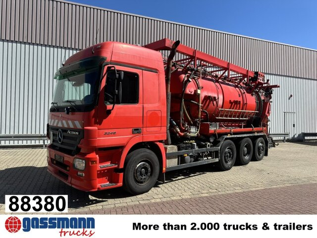 Mercedes-Benz Actros 3246 L 8x2, Hellmers Saug- und Spülwagen - Vozilo za pometanje: slika 1 Mercedes-Benz Actros 3246 L 8x2, Hellmers Saug- und Spülwagen - Vozilo za pometanje: slika 1