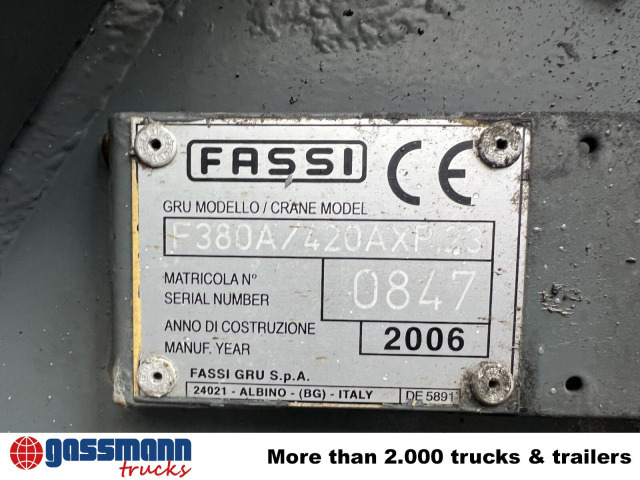 Mercedes-Benz Actros 3346 AK 6x6, 134t Anhängelast WSK, - Tovornjak s kesonom, Tovornjak z dvigalom: slika 5 Mercedes-Benz Actros 3346 AK 6x6, 134t Anhängelast WSK, - Tovornjak s kesonom, Tovornjak z dvigalom: slika 5