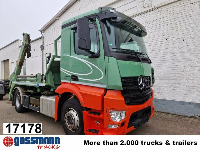 Mercedes-Benz Antos 1848 L 4x2, Meiller AK 12 MTG Teleskop, - Komunalni tovornjak: slika 1 Mercedes-Benz Antos 1848 L 4x2, Meiller AK 12 MTG Teleskop, - Komunalni tovornjak: slika 1