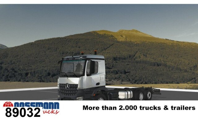Mercedes-Benz Arocs 2553 L 6x2, Lenk-/liftachse, Navi, - Tovornjak-šasija: slika 1 Mercedes-Benz Arocs 2553 L 6x2, Lenk-/liftachse, Navi, - Tovornjak-šasija: slika 1