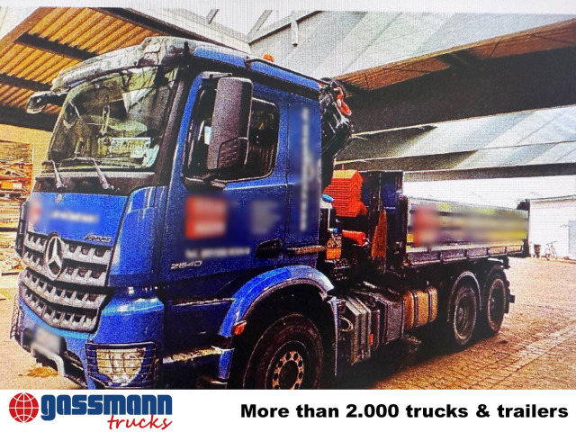 Mercedes-Benz Arocs 2640 LK 6x4, Alu-Bordwände, Kran - Tovornjak prekucnik, Tovornjak z dvigalom: slika 2 Mercedes-Benz Arocs 2640 LK 6x4, Alu-Bordwände, Kran - Tovornjak prekucnik, Tovornjak z dvigalom: slika 2