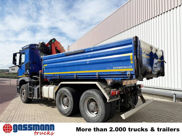 Tovornjak prekucnik, Tovornjak z dvigalom Mercedes-Benz Arocs 2643 K 6x4, Kran Palfinger PK13001-K B,: slika 13 Tovornjak prekucnik, Tovornjak z dvigalom Mercedes-Benz Arocs 2643 K 6x4, Kran Palfinger PK13001-K B,: slika 13