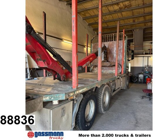 Mercedes-Benz Arocs 2648 6x4 mit Heckkran Epsilon M12Z83 - Tovornjak za prevoz lesa: slika 1 Mercedes-Benz Arocs 2648 6x4 mit Heckkran Epsilon M12Z83 - Tovornjak za prevoz lesa: slika 1
