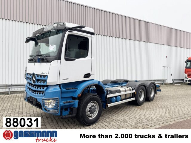 Mercedes-Benz Arocs 2651 L 6x6, HydroDrive, MirrorCam, - Tovornjak-šasija: slika 1 Mercedes-Benz Arocs 2651 L 6x6, HydroDrive, MirrorCam, - Tovornjak-šasija: slika 1