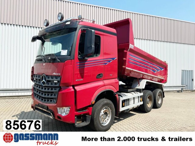 Mercedes-Benz Arocs 2658 K 6x4, Retarder, Stahlmulde ca. - Demper: slika 1 Mercedes-Benz Arocs 2658 K 6x4, Retarder, Stahlmulde ca. - Demper: slika 1