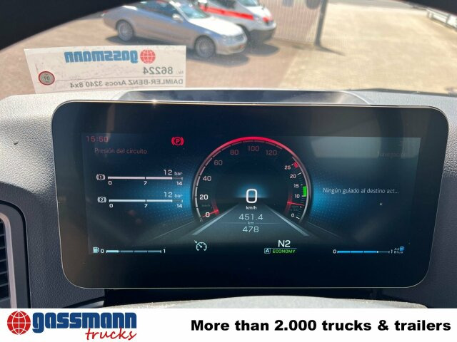Nov Tovornjak-šasija Mercedes-Benz Arocs 3240 8x4: slika 6