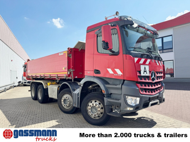 Tovornjak prekucnik Mercedes-Benz Arocs 3243 K 8x4/4, Alu-Bordwände: slika 9