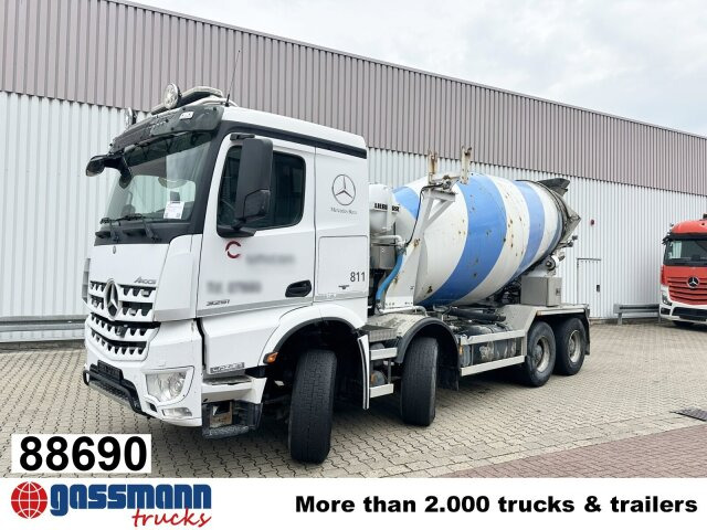 Mercedes-Benz Arocs 3251 8x4/4, Betonmischer Liebherr ca. 9m³ - Avtomešalec: slika 1 Mercedes-Benz Arocs 3251 8x4/4, Betonmischer Liebherr ca. 9m³ - Avtomešalec: slika 1