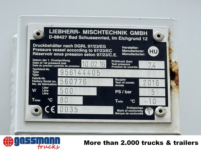 Mercedes-Benz Arocs 3251 8x4/4, Betonmischer Liebherr ca. 9m³ - Avtomešalec: slika 4 Mercedes-Benz Arocs 3251 8x4/4, Betonmischer Liebherr ca. 9m³ - Avtomešalec: slika 4