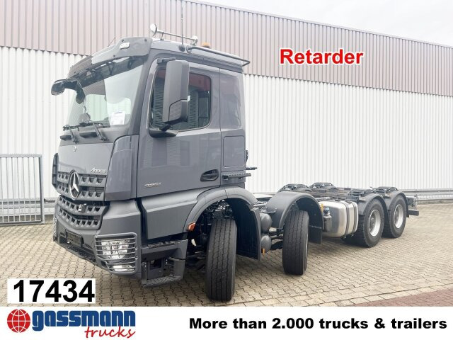 Mercedes-Benz Arocs 3251 L 8x4/4, mit Motorabtrieb C plus NA - Tovornjak-šasija: slika 1 Mercedes-Benz Arocs 3251 L 8x4/4, mit Motorabtrieb C plus NA - Tovornjak-šasija: slika 1