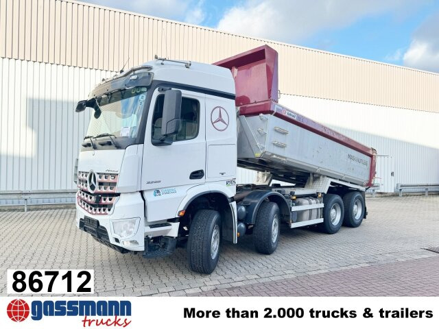 Mercedes-Benz Arocs 3258 LK 8x4/4, Retarder, Stahlmulde ca. - Demper: slika 1 Mercedes-Benz Arocs 3258 LK 8x4/4, Retarder, Stahlmulde ca. - Demper: slika 1