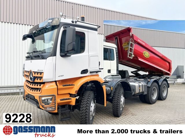 Mercedes-Benz Arocs 4151 AK 8x8/4, Grounder, Meiller - Demper: slika 1 Mercedes-Benz Arocs 4151 AK 8x8/4, Grounder, Meiller - Demper: slika 1