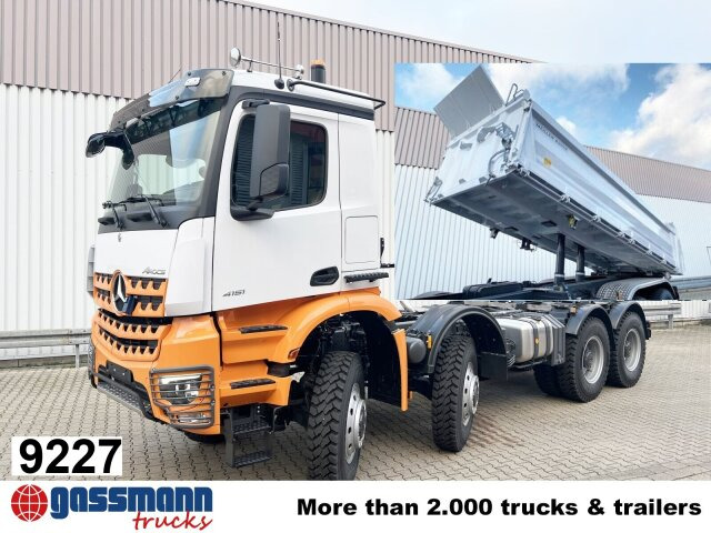 Mercedes-Benz Arocs 4151 AK 8x8/4, Grounder - Tovornjak prekucnik: slika 1 Mercedes-Benz Arocs 4151 AK 8x8/4, Grounder - Tovornjak prekucnik: slika 1