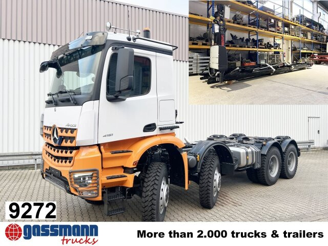 Mercedes-Benz Arocs 4151 AK 8x8/4, Grounder - Kotalni prekucni tovornjak: slika 1 Mercedes-Benz Arocs 4151 AK 8x8/4, Grounder - Kotalni prekucni tovornjak: slika 1