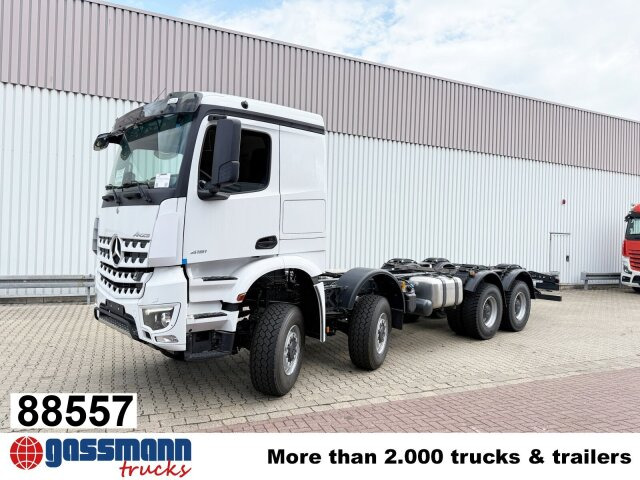 Mercedes-Benz Arocs 4151 AK 8x8/4, Retarder, Navi, - Tovornjak-šasija: slika 1 Mercedes-Benz Arocs 4151 AK 8x8/4, Retarder, Navi, - Tovornjak-šasija: slika 1