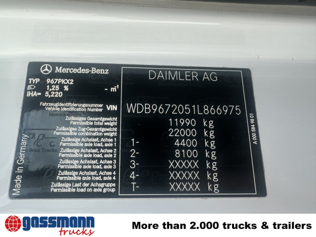 Mercedes-Benz Atego 1223 K 4x2, AHK-Öl - Tovornjak prekucnik: slika 4 Mercedes-Benz Atego 1223 K 4x2, AHK-Öl - Tovornjak prekucnik: slika 4