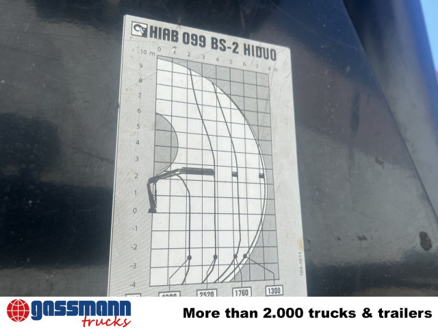Mercedes-Benz Atego 1624/27 4x2, Heckkran Hiab 099 BS-2 HiDuo, - Tovornjak prekucnik, Tovornjak z dvigalom: slika 2 Mercedes-Benz Atego 1624/27 4x2, Heckkran Hiab 099 BS-2 HiDuo, - Tovornjak prekucnik, Tovornjak z dvigalom: slika 2