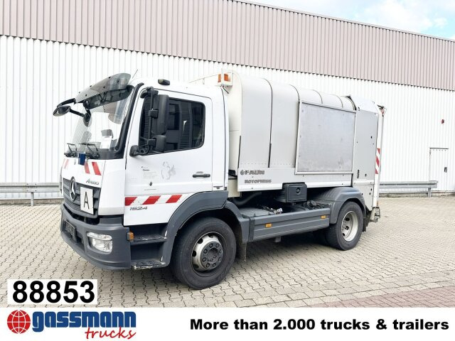 Mercedes-Benz Atego 1624 L 4x2, Retarder, Faun Rotopress, - Smetarski tovornjak: slika 1 Mercedes-Benz Atego 1624 L 4x2, Retarder, Faun Rotopress, - Smetarski tovornjak: slika 1
