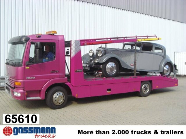 Mercedes-Benz Atego 817L 4x2, Autotransporter, 2x - Tovornjak avtotransporter: slika 1 Mercedes-Benz Atego 817L 4x2, Autotransporter, 2x - Tovornjak avtotransporter: slika 1
