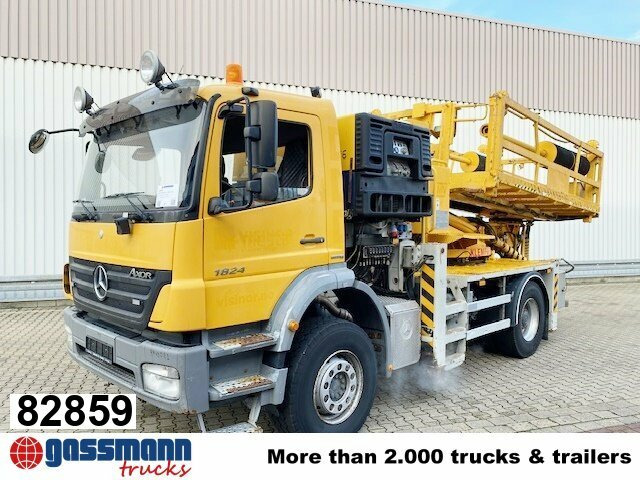 Mercedes-Benz Axor 1824 K 4x2, AMV Hubsteiger + Kompressor, - Dvižna ploščad montirana na tovornjak: slika 1 Mercedes-Benz Axor 1824 K 4x2, AMV Hubsteiger + Kompressor, - Dvižna ploščad montirana na tovornjak: slika 1