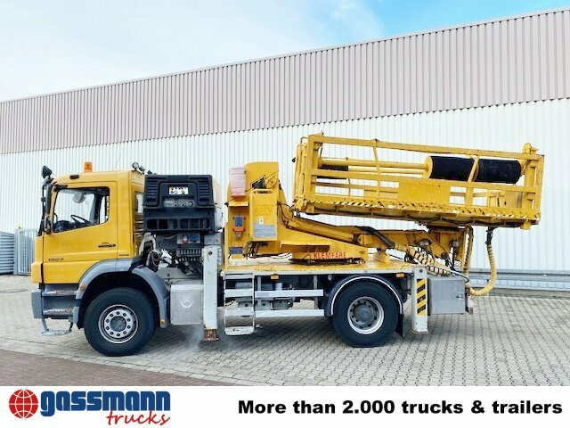 Dvižna ploščad montirana na tovornjak Mercedes-Benz Axor 1824 K 4x2, AMV Hubsteiger + Kompressor,: slika 15