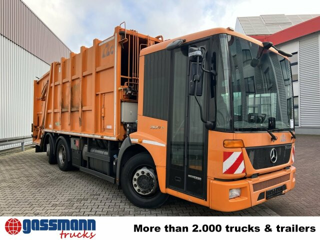 Smetarski tovornjak za transport smeti Mercedes-Benz Econic 2629 LL 6x2/4 NLA, EEV, Lenkachse, Haller: slika 9