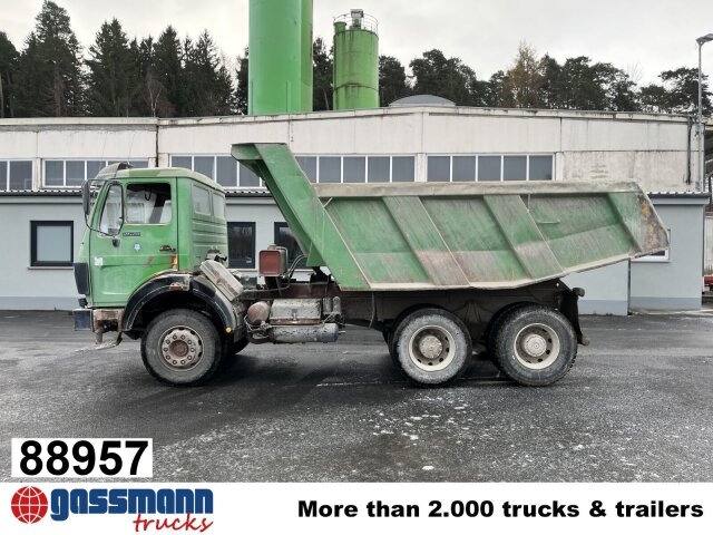 Mercedes-Benz NG 2628 K 6x4, V8, MEILLER Stahlmulde ca. 10³ - Demper: slika 1 Mercedes-Benz NG 2628 K 6x4, V8, MEILLER Stahlmulde ca. 10³ - Demper: slika 1