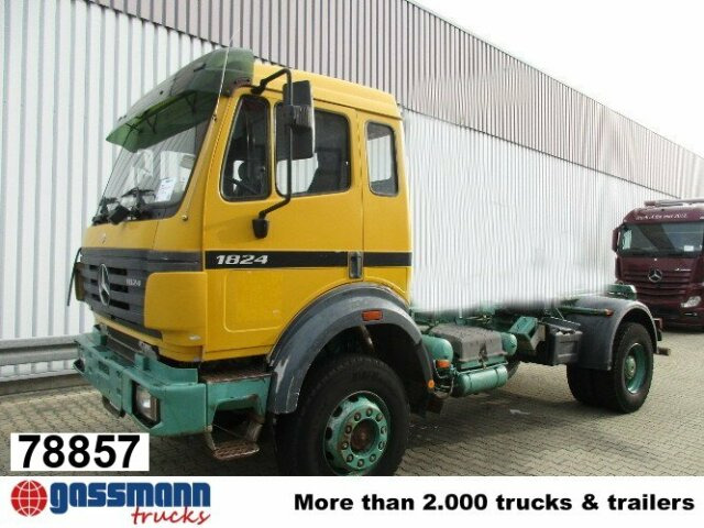 Mercedes-Benz SK 1824 AK 4x4 Chassis - Tovornjak-šasija: slika 1 Mercedes-Benz SK 1824 AK 4x4 Chassis - Tovornjak-šasija: slika 1