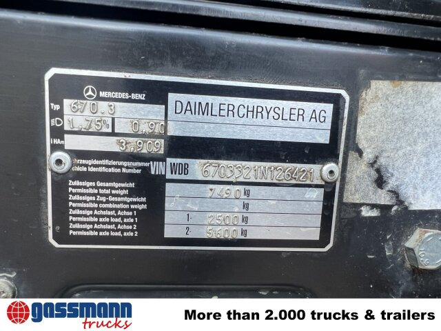 Mercedes-Benz Vario 816 D 4x2 Doka, 2x AHK, Meiller Kipper - Tovornjak prekucnik: slika 5 Mercedes-Benz Vario 816 D 4x2 Doka, 2x AHK, Meiller Kipper - Tovornjak prekucnik: slika 5