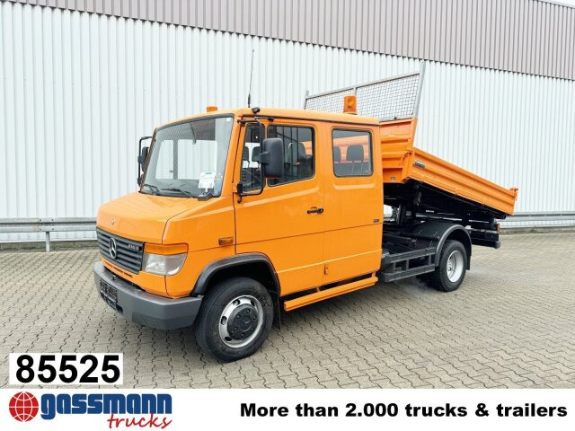 Mercedes-Benz Vario 816 D 4x2 Doka, 2x AHK, Meiller Kipper, - Dostavno vozilo prekucnik, Dostavno vozilo z dvojno kabino: slika 1 Mercedes-Benz Vario 816 D 4x2 Doka, 2x AHK, Meiller Kipper, - Dostavno vozilo prekucnik, Dostavno vozilo z dvojno kabino: slika 1