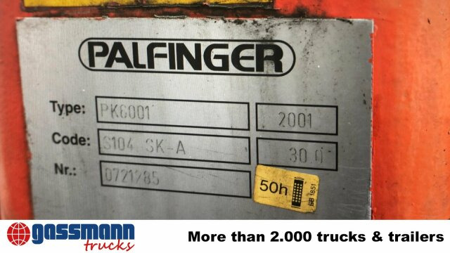 Renault D 180.75 4x2 mit Kran Palfinger PK6001 - Tovornjak s kesonom, Tovornjak z dvigalom: slika 3 Renault D 180.75 4x2 mit Kran Palfinger PK6001 - Tovornjak s kesonom, Tovornjak z dvigalom: slika 3
