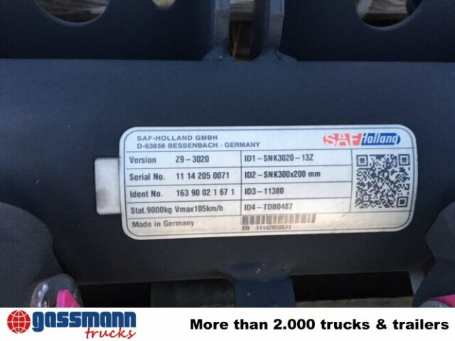 SAF Z9-3020, SNK3020-13Z - Rezervni deli: slika 3 SAF Z9-3020, SNK3020-13Z - Rezervni deli: slika 3