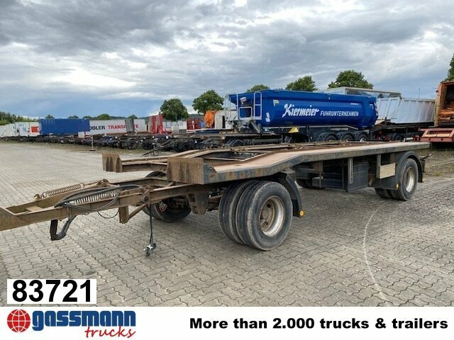 Schmidt FT 18/Z/5,4 Abrollanhänger - Abrol/ Samonakladalec prikolica: slika 1 Schmidt FT 18/Z/5,4 Abrollanhänger - Abrol/ Samonakladalec prikolica: slika 1
